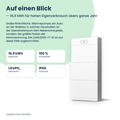 HUAWEI LUNA2000-17-S1 Batteriespeicher 17 kWh
