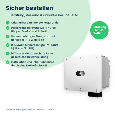 HUAWEI SUN2000-36KTL-M3 (26A) String-Wechselrichter 36 kW